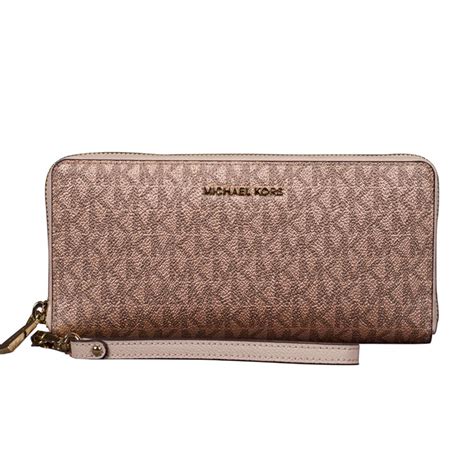 michael kors pink wallet sale|michael kors soft pink wallet.